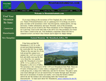 Tablet Screenshot of mountainsummits.com